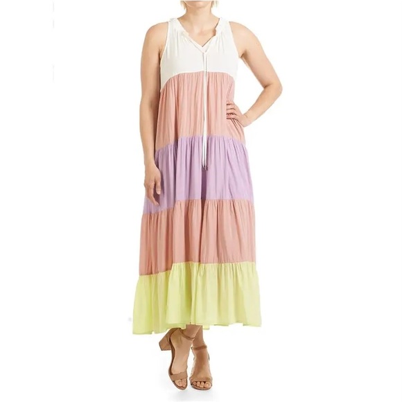 Rio Multicolor Ruffle Dress - Picture 3 of 3